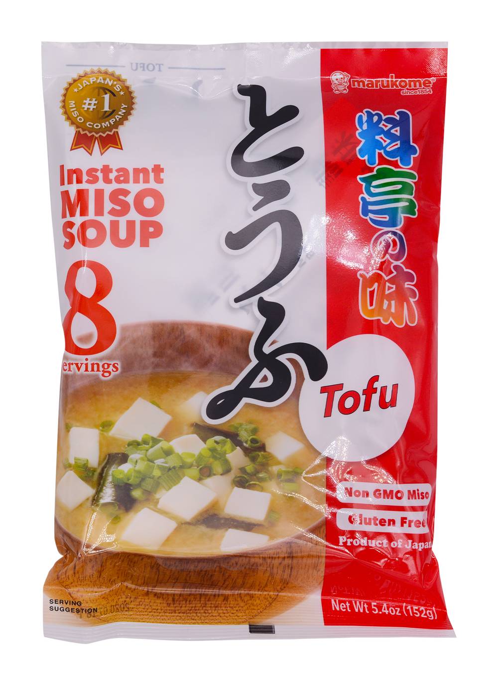 Marukome Instant Miso Premium Taste Tofu (152g)