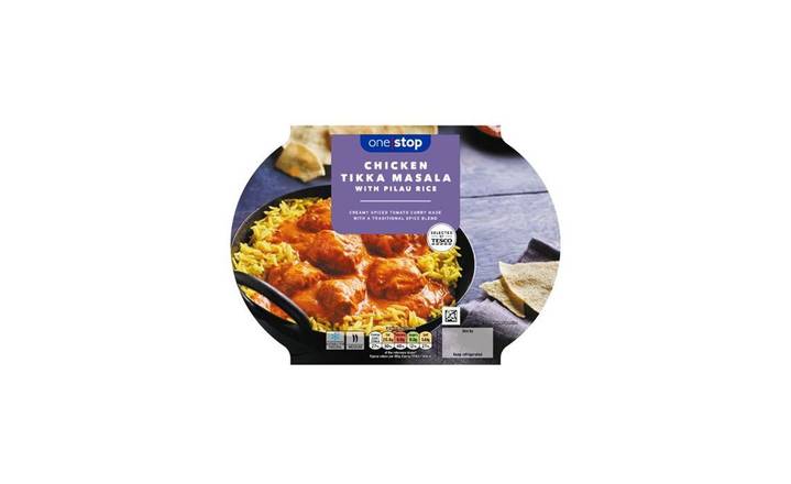 One Stop Chicken Tikka Masala with Pilau Rice 400g (403048) 
