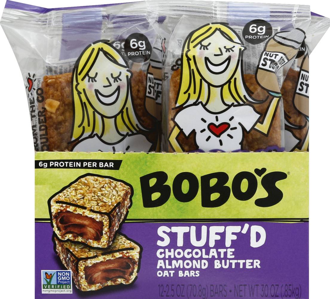 Bobo's Stuff'd Chocolate Almond Butter Oat Bar (2.5 oz)