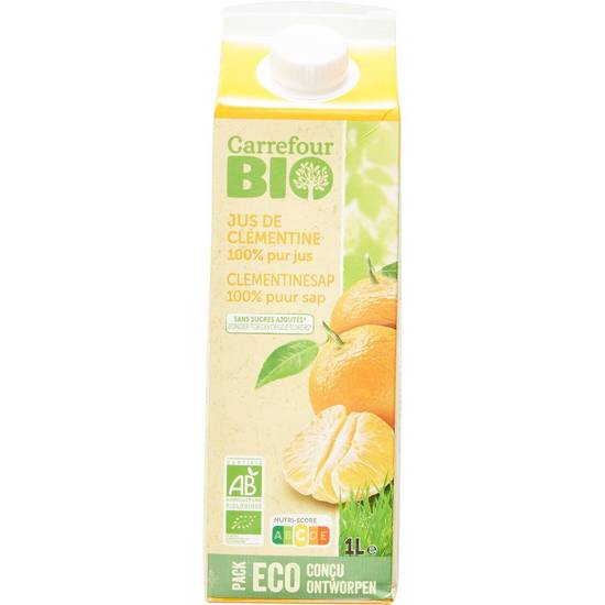 Carrefour Bio - Fid jus de clémentine bio ( 1 L )