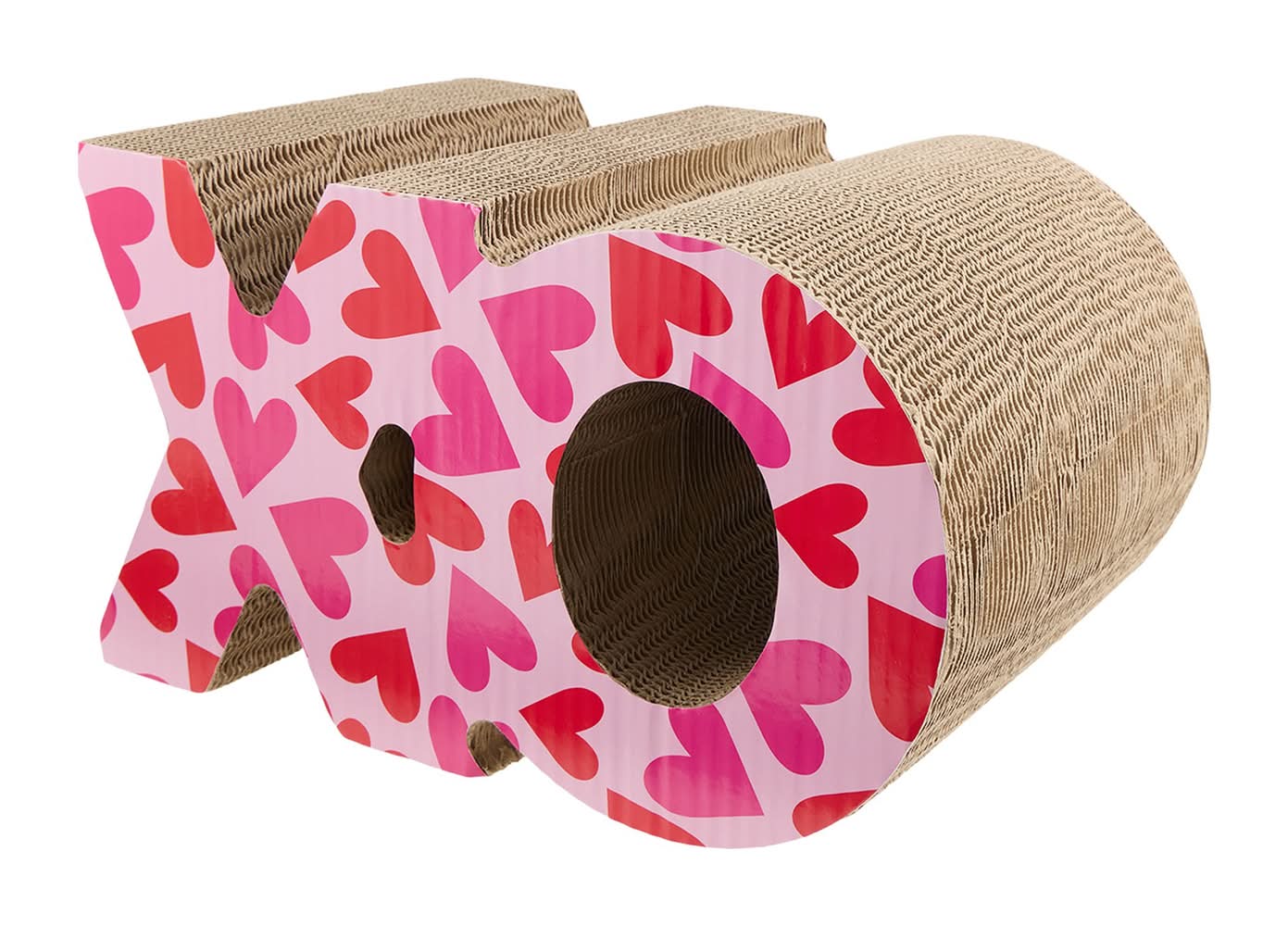 Whisker City® Valentine's XO Scratch (Color: Pink, Size: 1 Count)