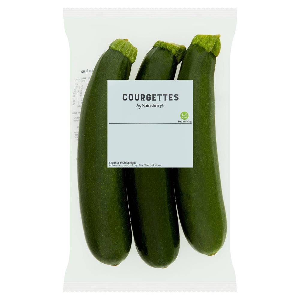 Sainsbury's Courgettes 500g