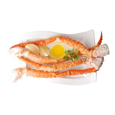 Alaskan King Crab Legs & Claw Cooked 6-9 Ct Previously Frozen