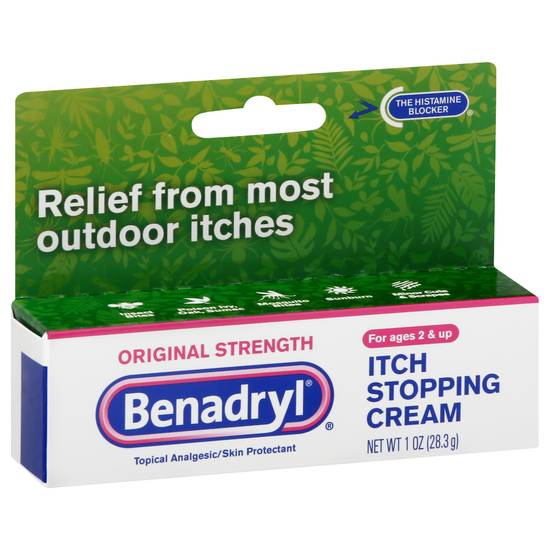 Benadryl Ori Ginal Strength Itch Stopping Cream