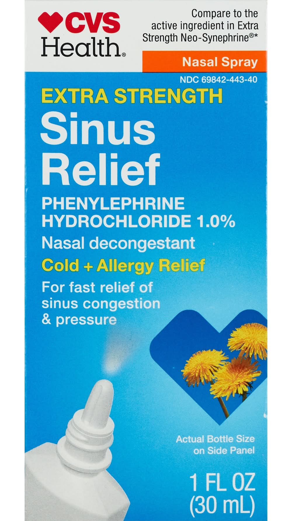 CVS Health Extra Strength Sinus Relief Nasal Decongestant (1 fl oz)