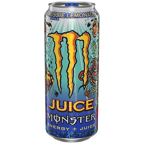 Monster Energy Aussie Lemonade, Energy + Juice - 16.0 fl oz