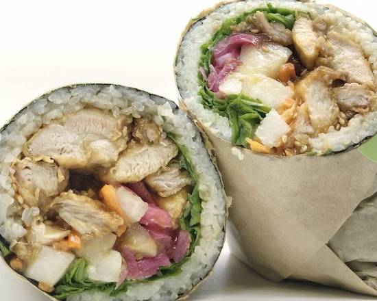Teriyaki Chicken Sushi Burrito