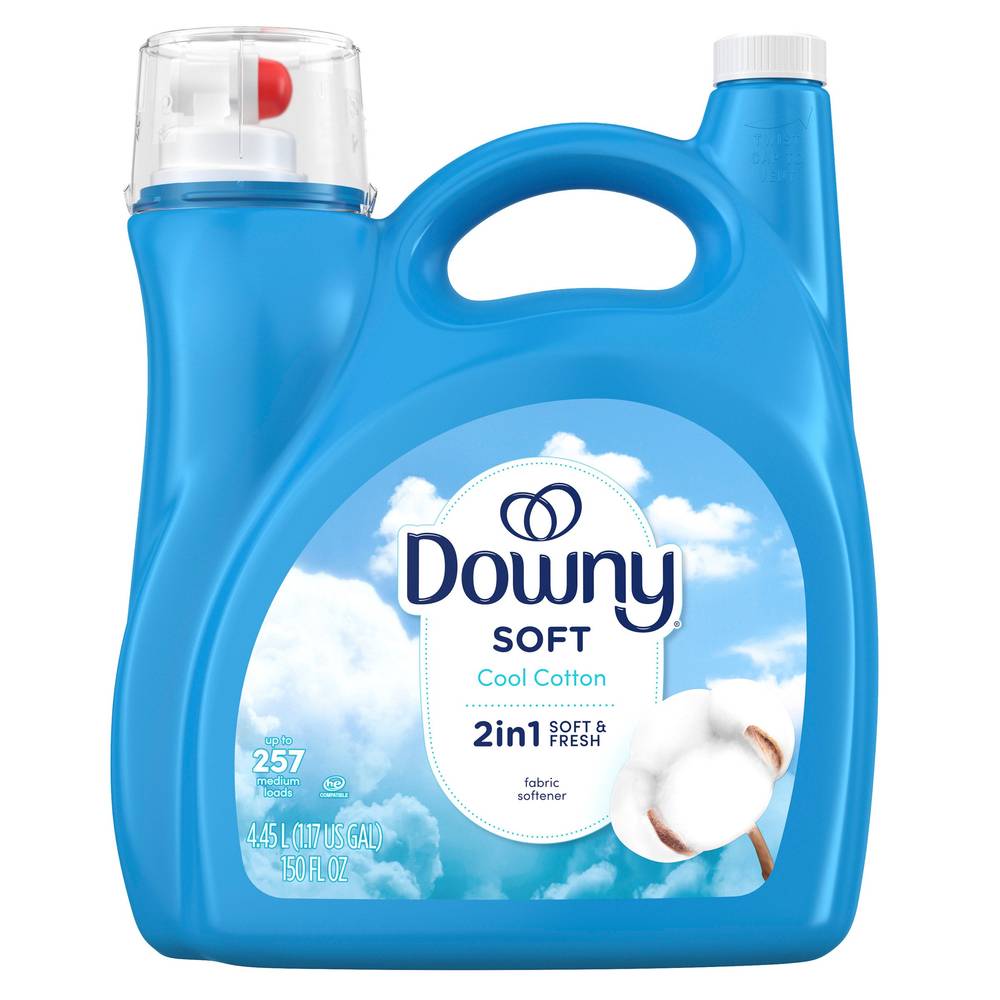 Downy Soft and Fresh Fabric Softener, 150 fl oz