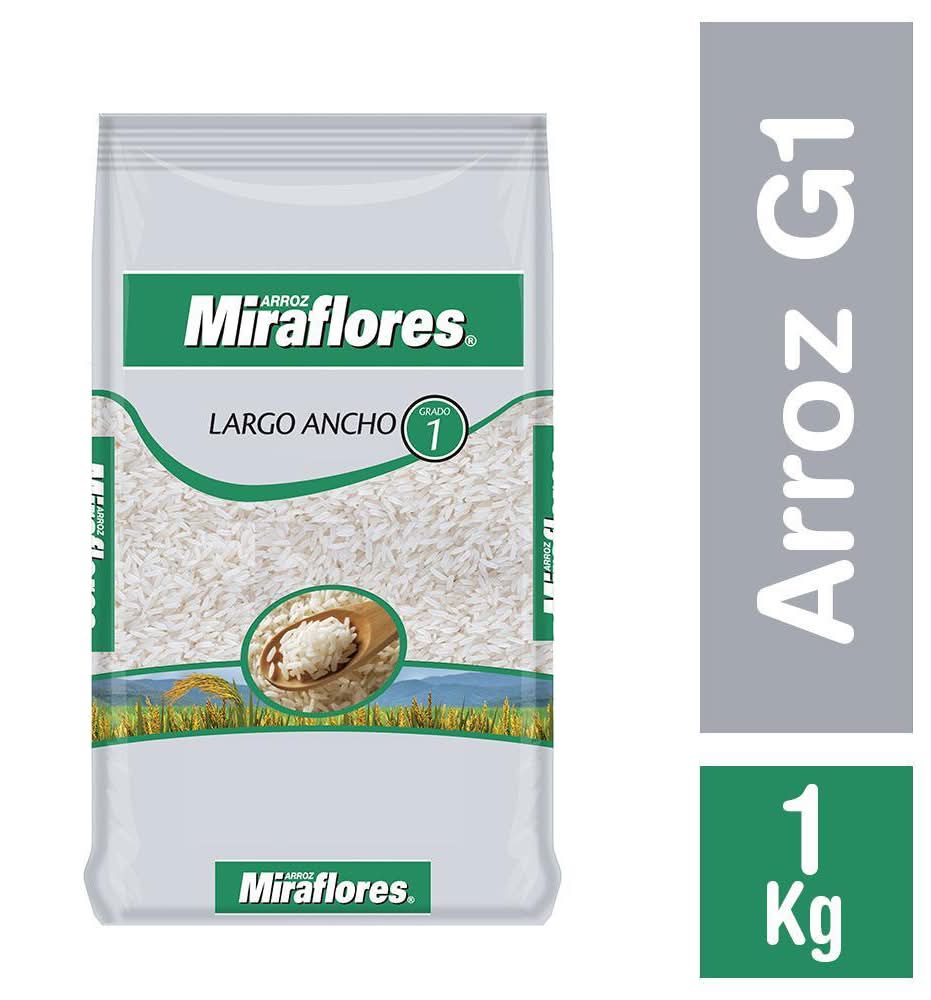 Miraflores · Arroz de grano largo ancho grado 1 (1 kg)