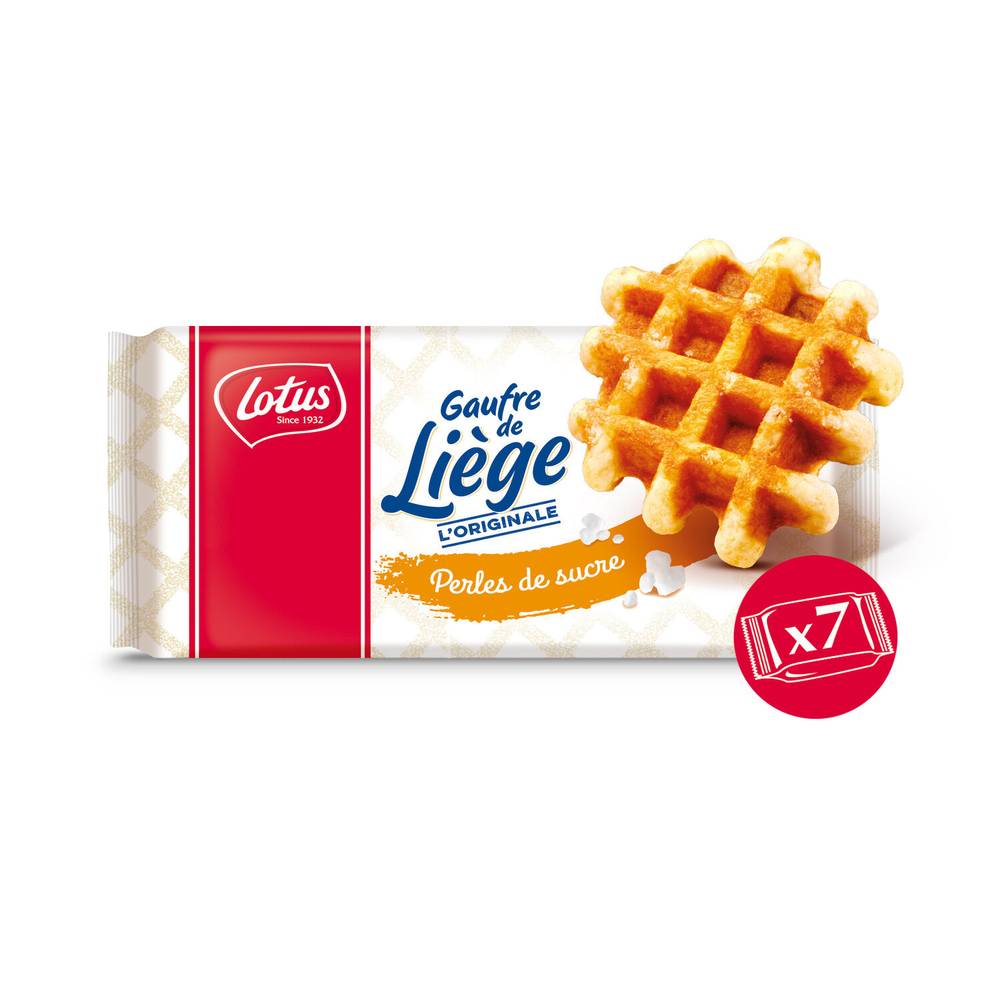 Lotus - Gaufre de liège (7 pièces)