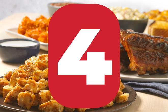 FEEDS UP TO 4 PEOPLE