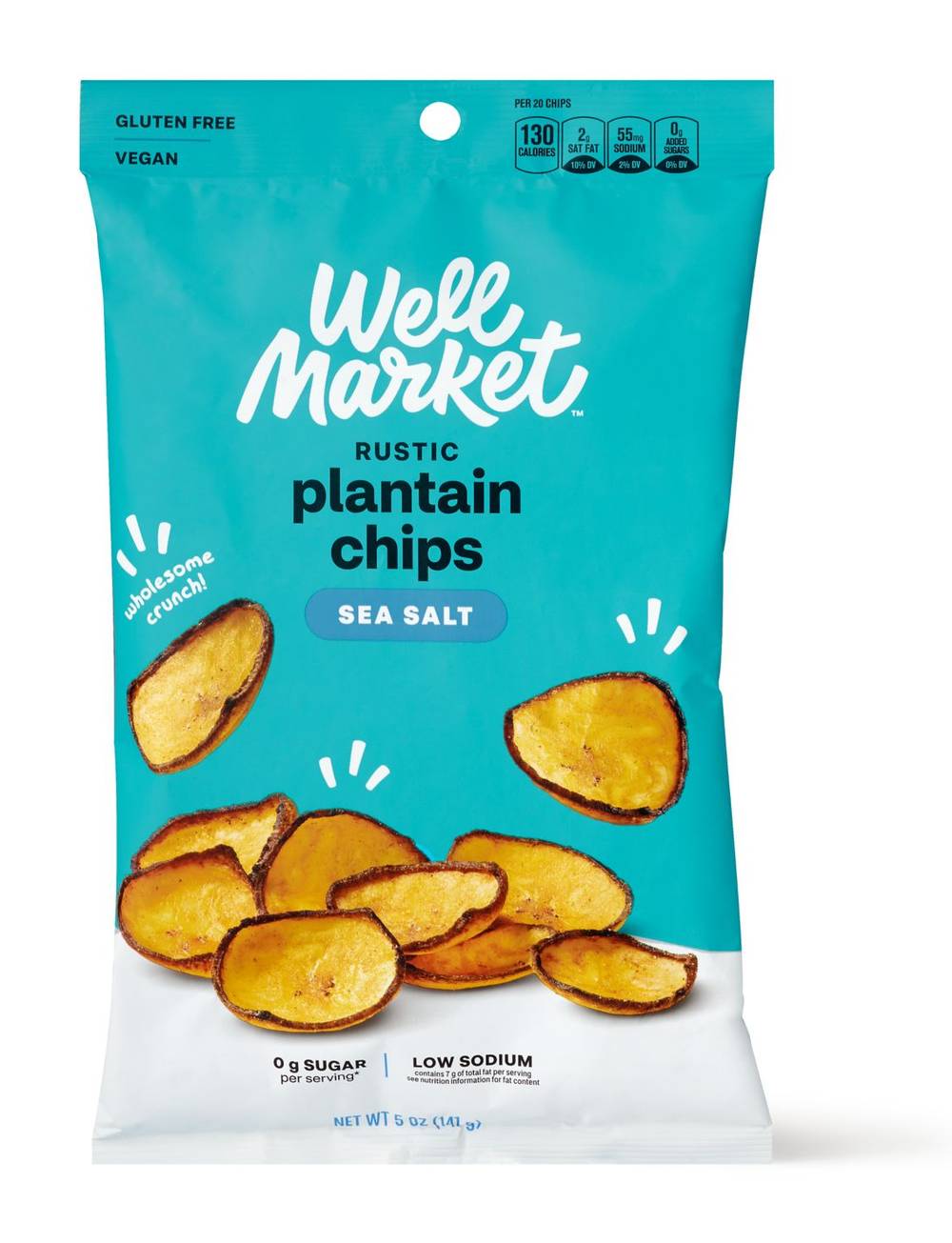 Well Market Rustic Plantain Chips (5 oz)