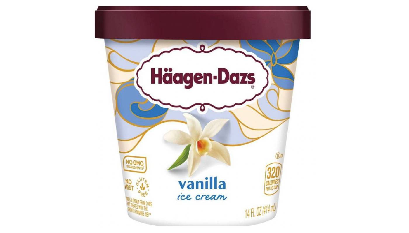 Haagen Dazs Vanilla 14oz