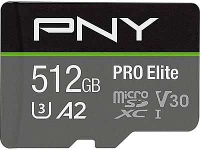 PNY Pro Elite 512gb Microsdxc Memory Card