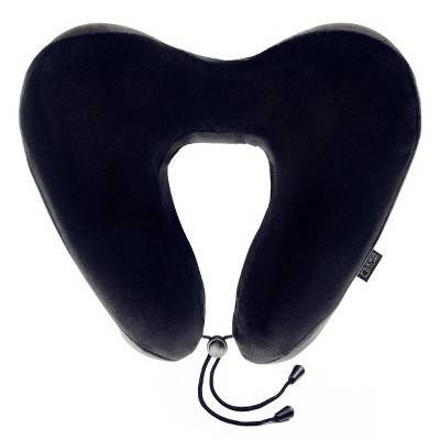 Lewis N. Clark Premium Hexform Neck Support Pillow, Black