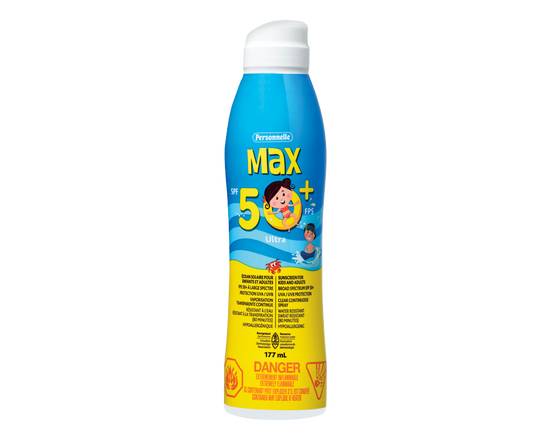 Personnelle · Max écran solaire FPS 50+ (177 ml) - Max sunscreen SPF 50+ (177 mL)