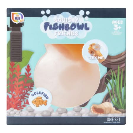 Squishy Fishbowl Friends Goldfish