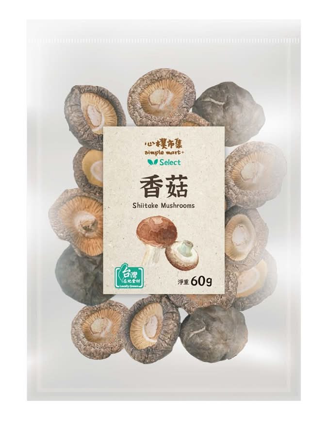 心樸 台灣香菇 (60 g)