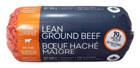 Our Certified Lean Ground Beef (908 g)