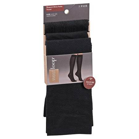 West Loop Ladies' Opaque Trouser Socks