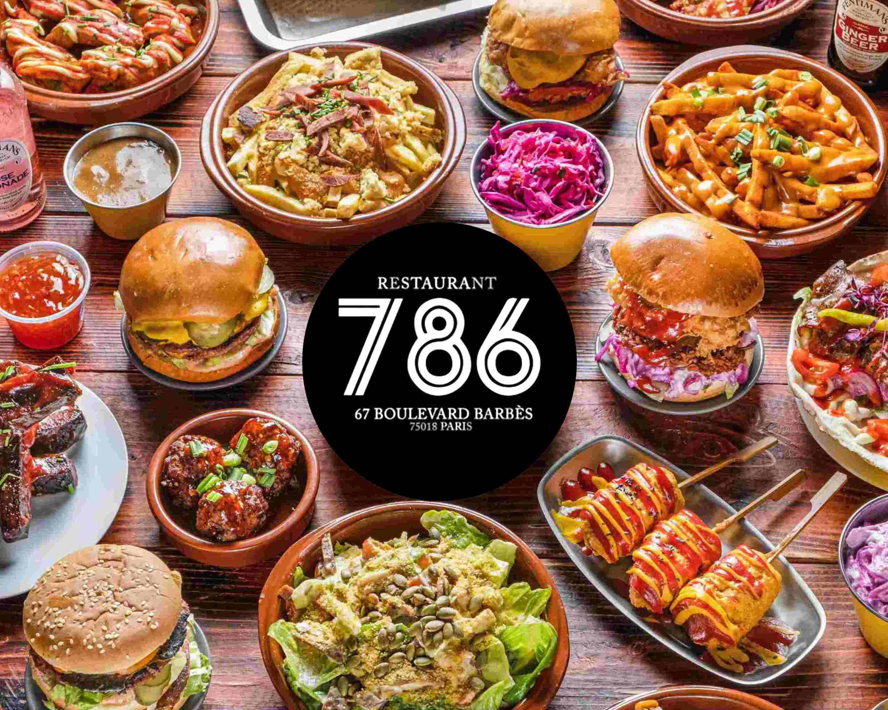 786 - Burger & Brasserie Menu Delivery Online | Paris【Menu & Prices】 | Uber  Eats