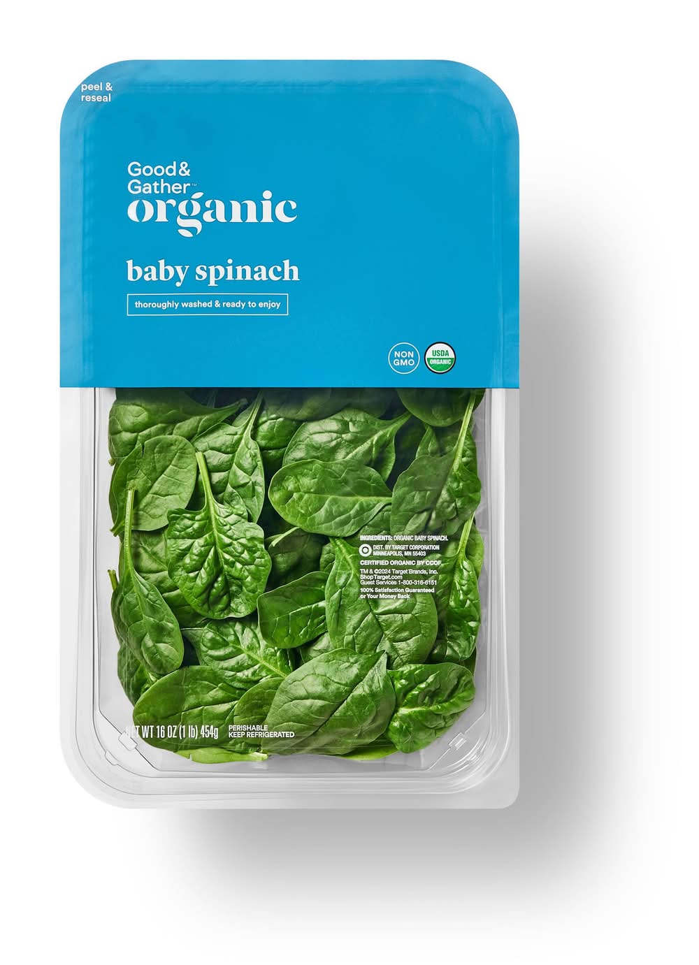 Good & Gather Organic Baby Spinach (16 oz)