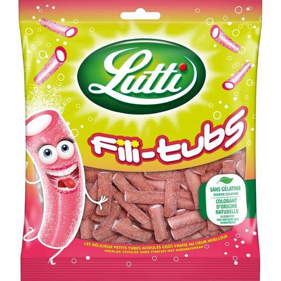 Lutti - Bonbons fili tubs (fraise)