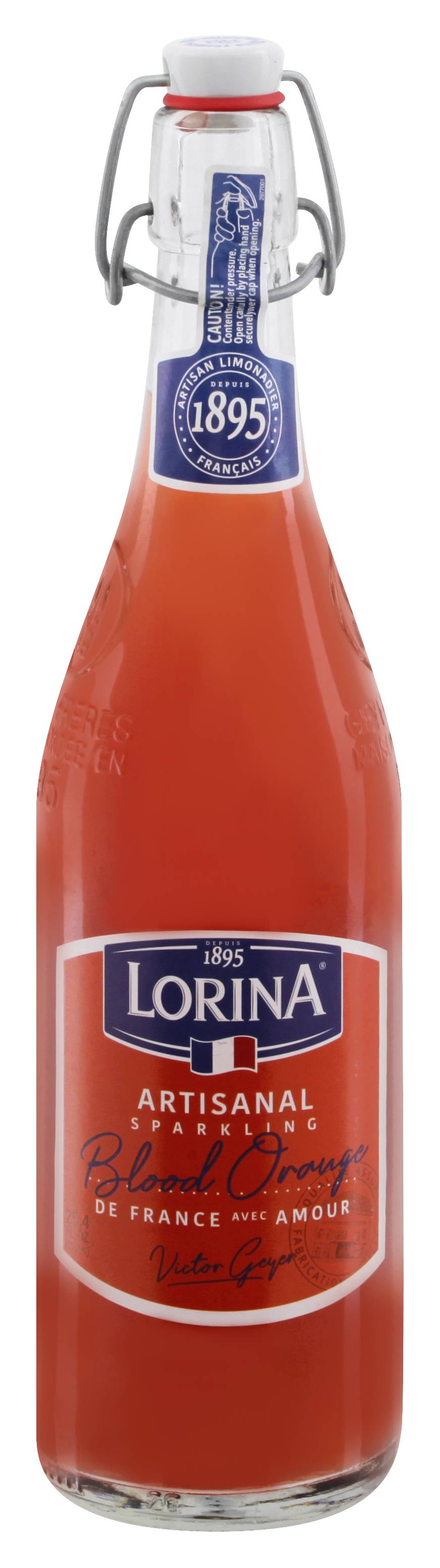 Lorina Artisanal Blood Orange Sparkling Beverage (750 ml)