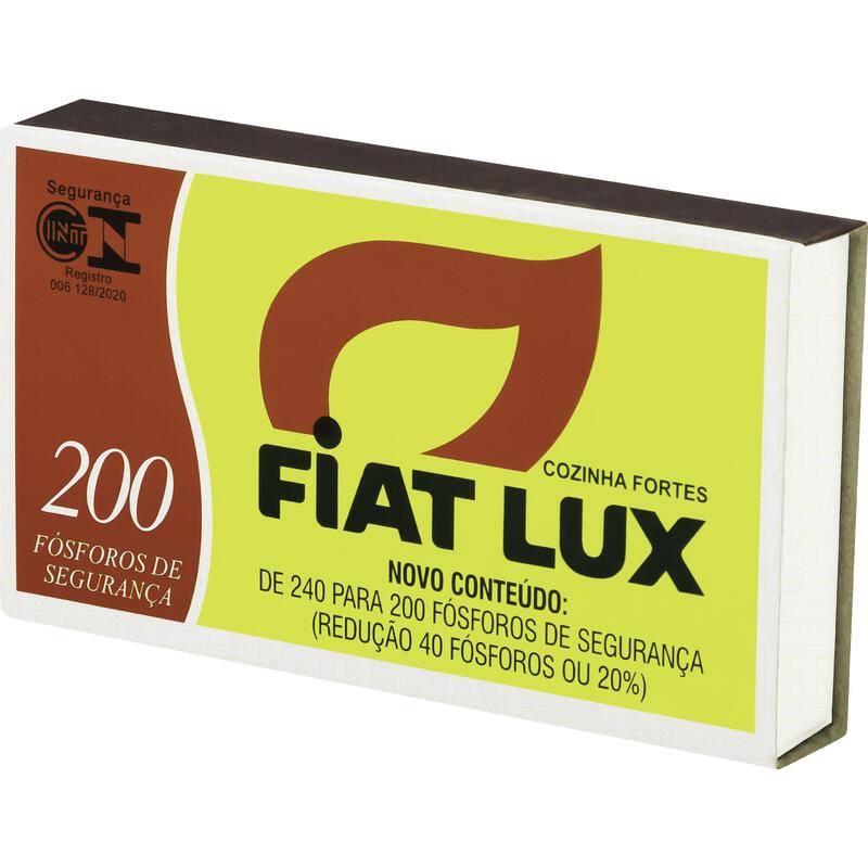 Fiat lux fósforos de segurança cozinha fortes extra longo (200 fósforos)