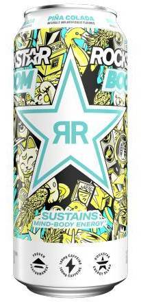 Rockstar Boom Energy Drink, Pina Colada (16 fl oz)