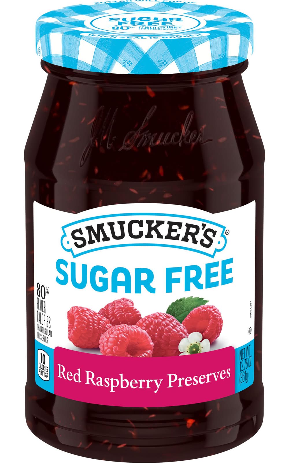 Smucker's Sugar Free Red Raspberry Preserves (12.8 oz)