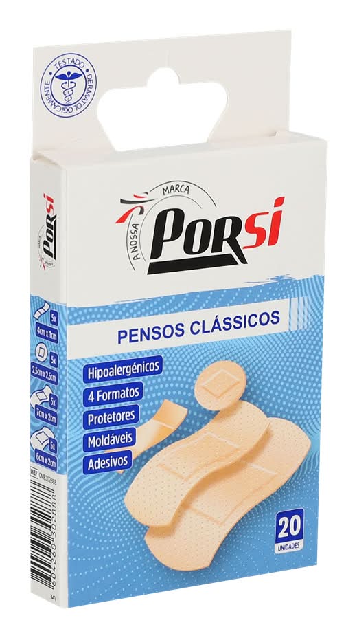 PorSi - Pensos clássicos, 20 unidades