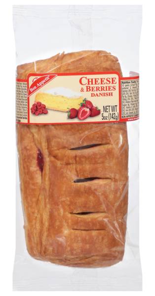 Bon Appetit Cheese & Berries Danish 5oz