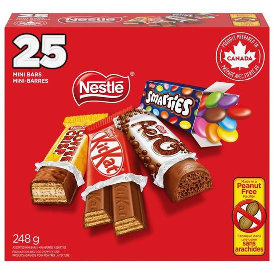 Nestlé Assortment Mini Chocolate Bars (25 units)