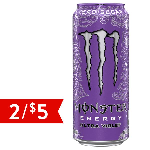 Monster Ultra Violet 16oz