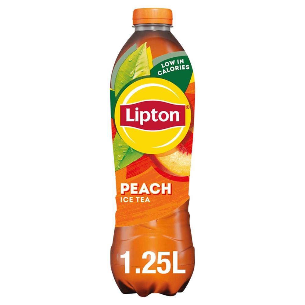 Lipton Ice Tea Peach Flavoured Still Soft Drink 1.25L