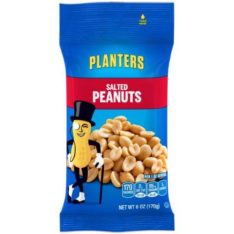 Planters Salted Peanuts 6oz