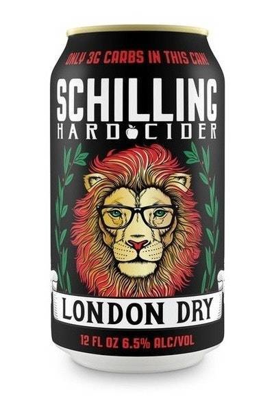 Schilling London Dry Hard Cider (6 pack, 12 fl oz)
