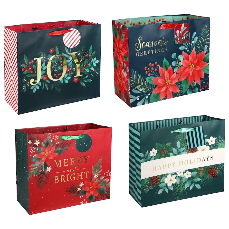 Premium Christmas Gift Bag, Assorted