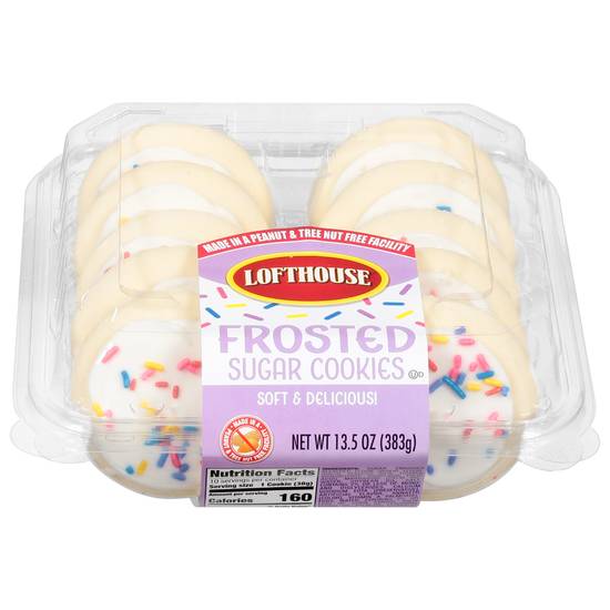 Lofthouse White Frosted Cookie
