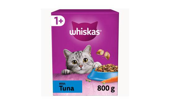 Whiskas 1+ Tuna Adult Dry Cat Food800g