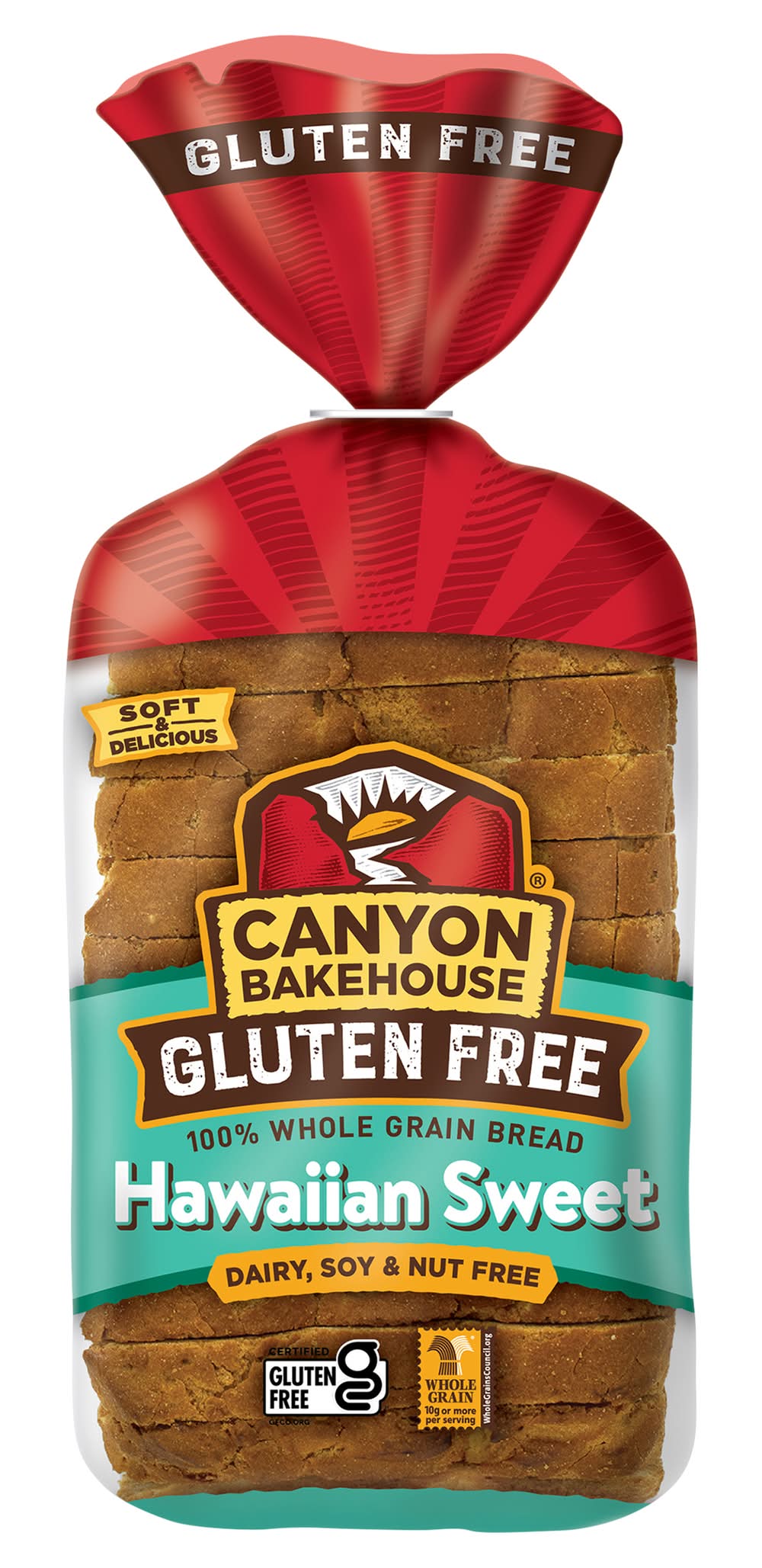 Canyon Bakehouse Gluten Free Hawaiian Sweet Bread (18 oz)