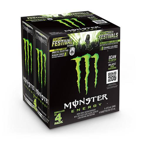 Monster Energy (4 pack)