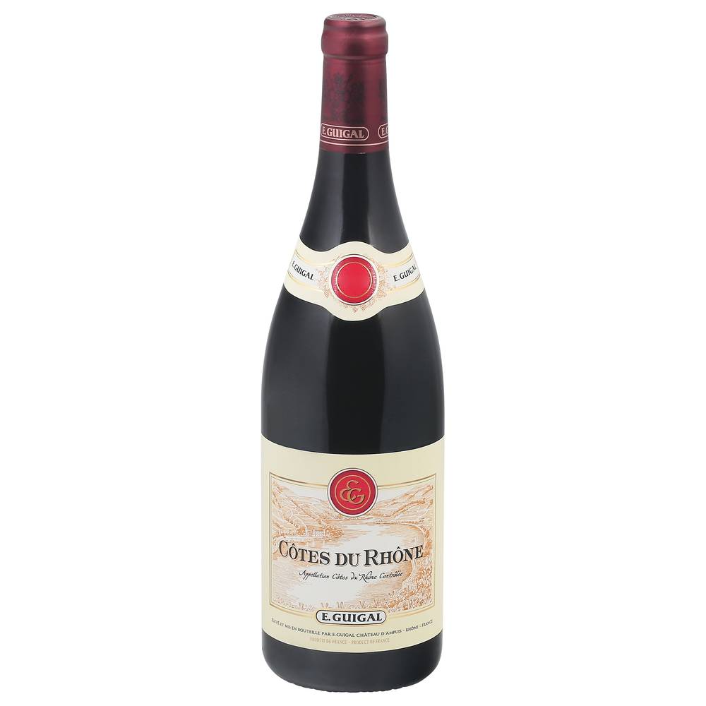 E. Guigal Cotes Du Rhone French Red Wine (750 ml)