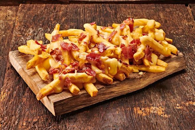 Frites Sauce Raclette & Crispy Bacon 🍟🧀🥓