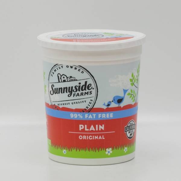 Sunnyside Farms Plain Yogurt