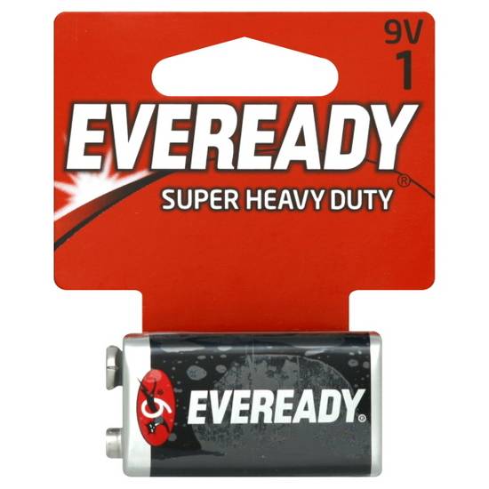 Eveready 9v Super Heavy Duty Battery