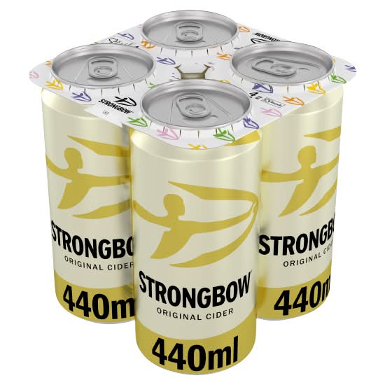Strongbow Original Cider (4 x 440ml)