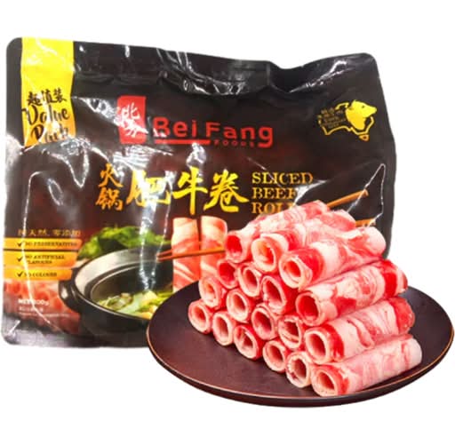 Beifang Value Sliced Beef Roll 600g