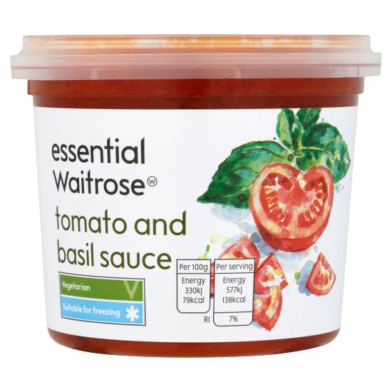 Essential Waitrose Tomato & Basil Sauce